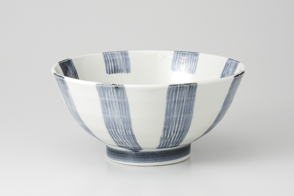 染付十草 6.5丸丼