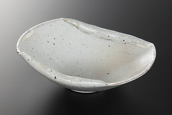 白粉引 折入向付