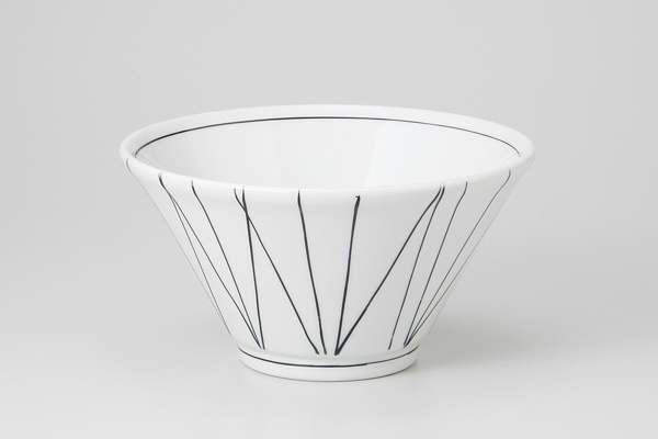 ブラックストライプ 19cm切立丼