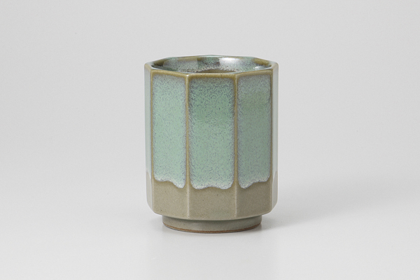 ひすい流し 丸角湯呑