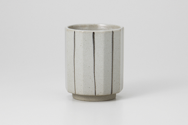 サビ線 丸角湯呑