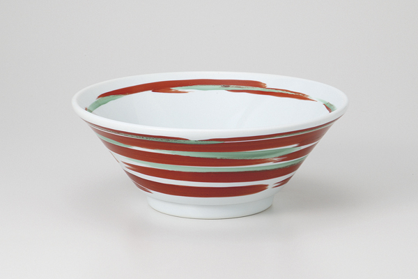 赤うず模様 7.0切立丼