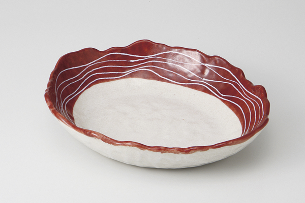 レッド乱線 楕円ボール