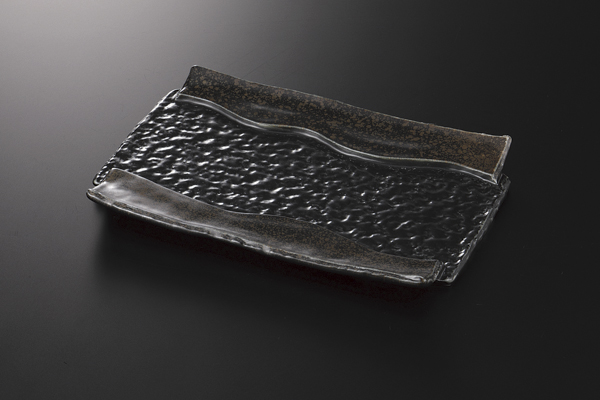 かわも 長角平皿