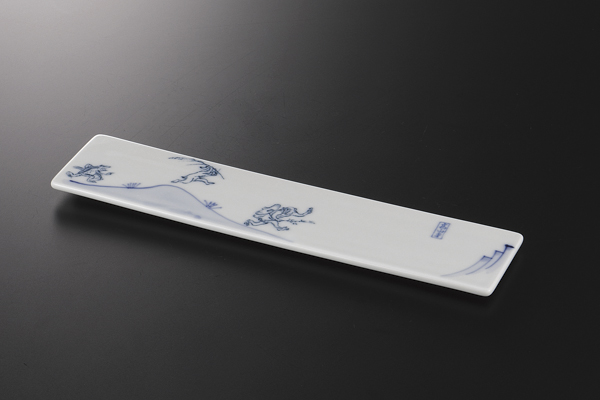 山あそび 細付出皿