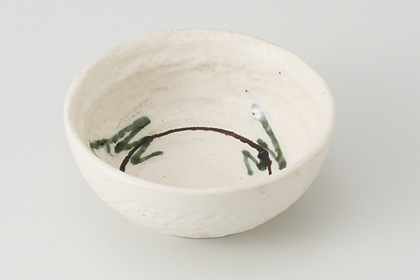 白釉おりべ流し 玉割