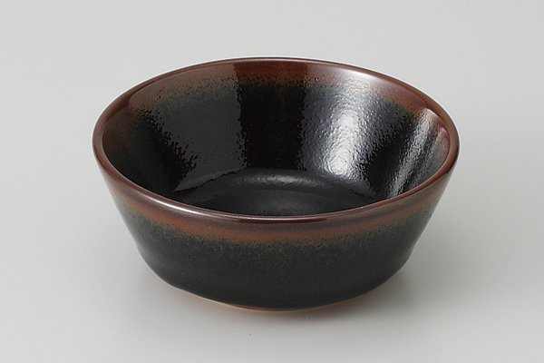 ゆず天目 深口玉割
