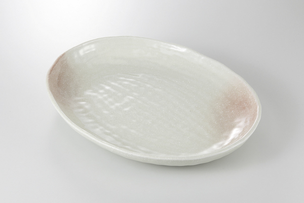 桜吹雪 楕円大皿