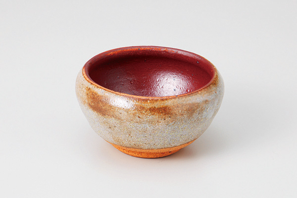 白釉内朱 丸珍味