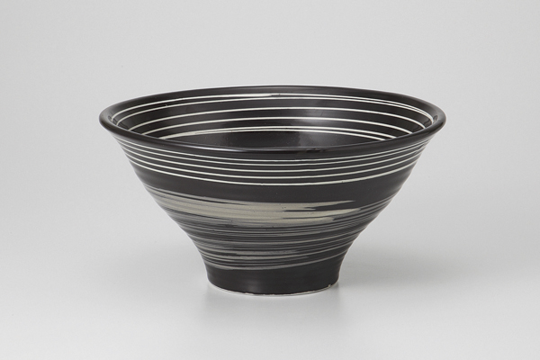 黒うず模様 7.0反型丼