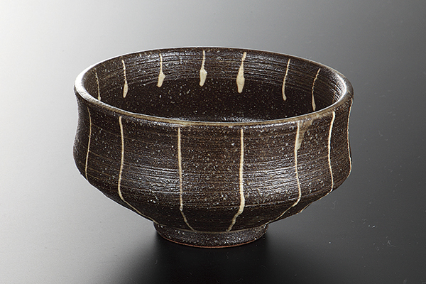 【廃番】一珍細十草 抹茶型鉢