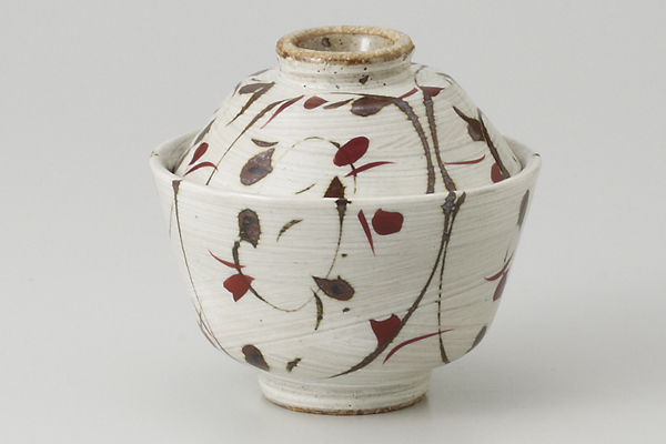 赤絵ツタ 小煮物碗