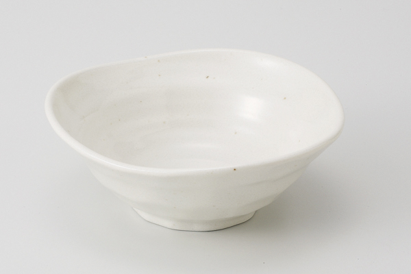 【廃番】乳白 4.0深鉢