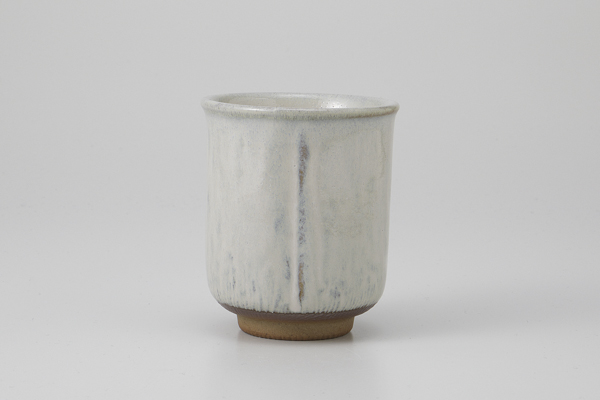 【廃番】土物白流し カヤメ小湯呑