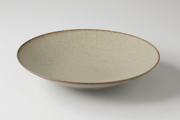 シルバーブラウン 平鉢Ｌ