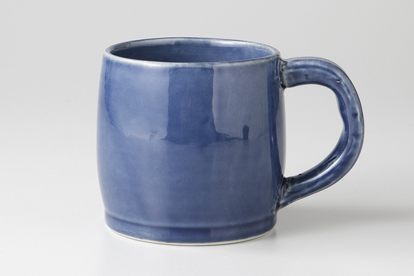 【廃番】タル型(藍色) マグカップ