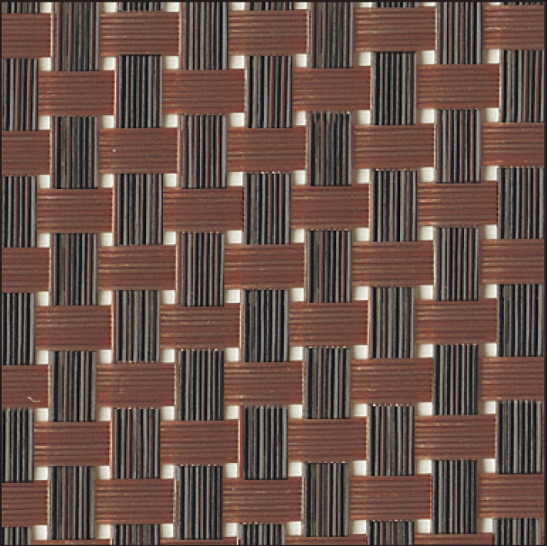 角ｺｰｽﾀｰ ﾌﾞﾛﾝｽﾞ格子