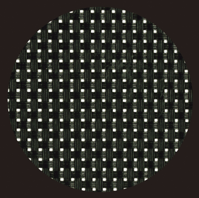 丸ｺｰｽﾀｰ ﾌﾞﾗｯｸ格子