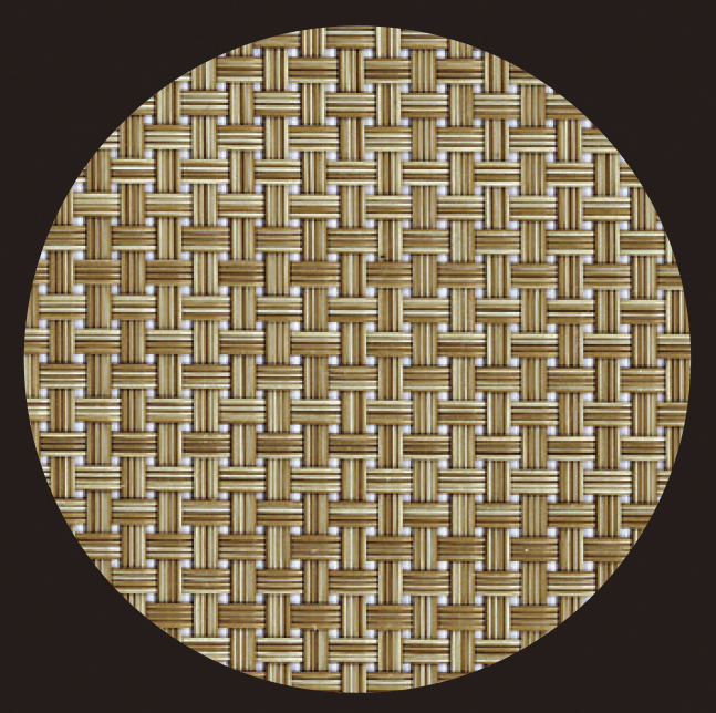 丸ｺｰｽﾀｰ ﾍﾞｰｼﾞｭ格子