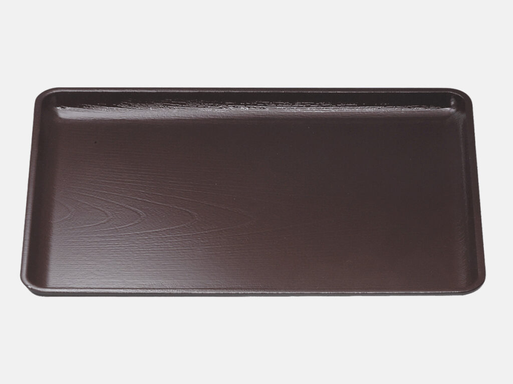 ｹﾔｷ会席盆 新溜SL 新尺2(NS加工)