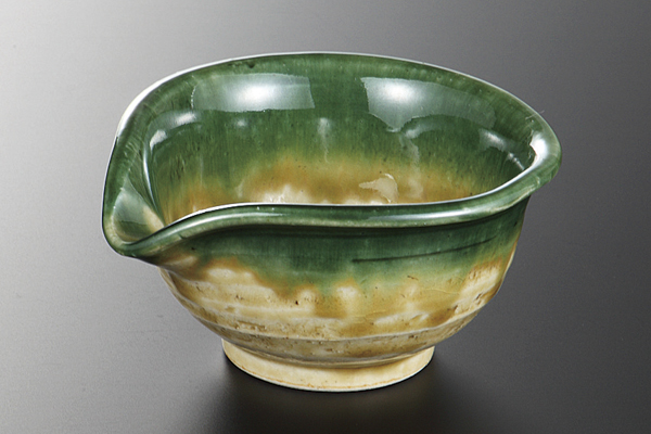 【廃番】黄瀬戸オリベ流 片口小付