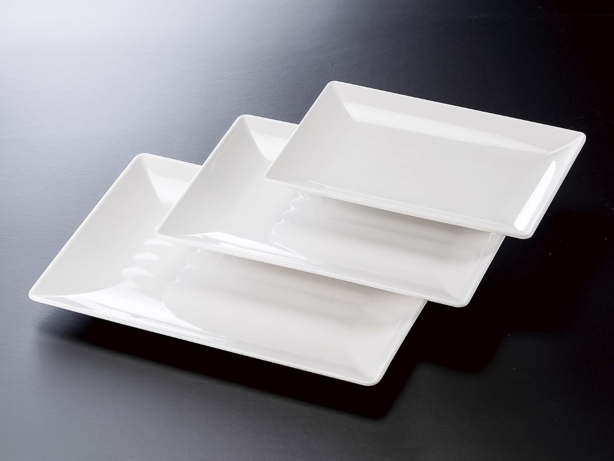 腰丸長角盛皿 35cm