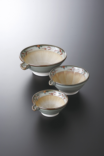 【廃番】万歴サビ 片口4.0鉢