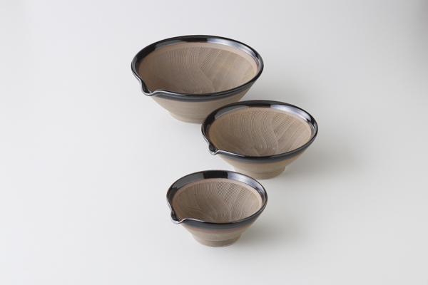 【廃番】天目波紋 7寸丼