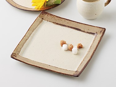 【廃番】Cafe au lait スクエアプレート