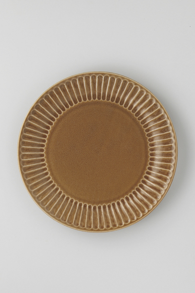 SHINOGI 18cm丸皿(モカ)