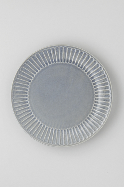 SHINOGI 18cm丸皿(グレー)