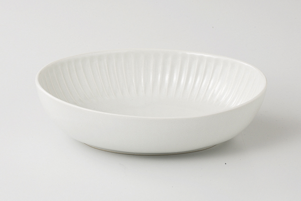 SHINOGI 22cm楕円ベーカー(アイボリー)