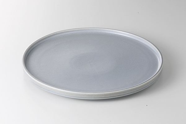フラット 12cmプレート(マットグレー)