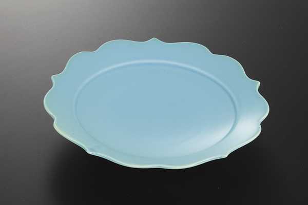【廃番】ベルフラワー(トルコブルー) プレート