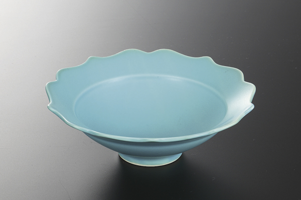 【廃番】ベルフラワー 小鉢(トルコブルー)