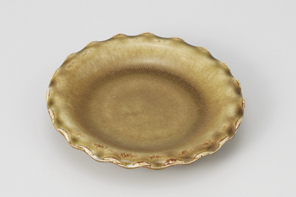 フリル 小皿ナチュラル