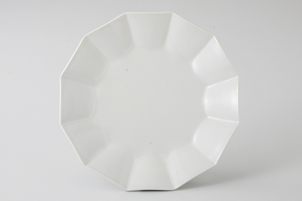 【廃番】Rin花 12cmプレート(アイボリー)