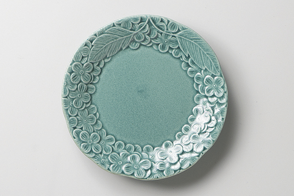 ortensiaオルテンシア プレートM(ターコイ