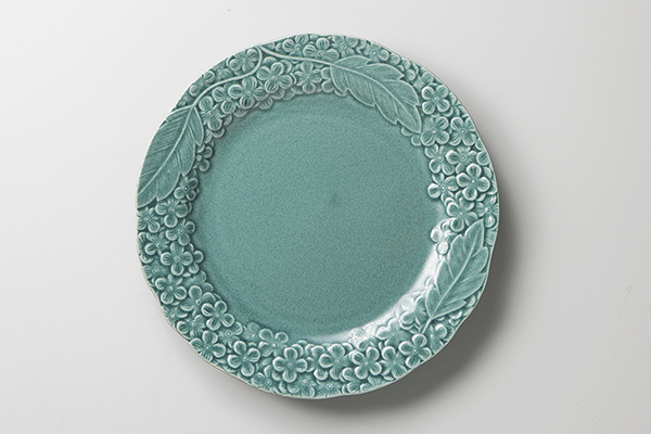 ortensiaオルテンシア プレートL(ターコイ