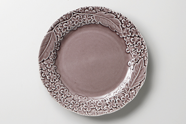 ortensiaオルテンシア プレートL(バーガン