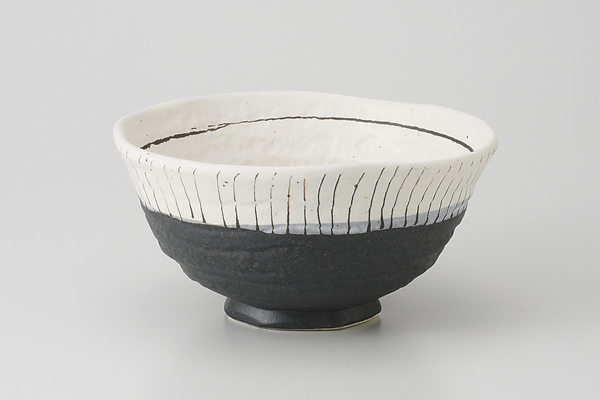 【廃番】白マット塗分ストライプ 6.0多用丼