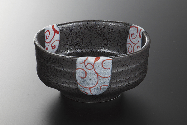 赤渦紋 中画中鉢
