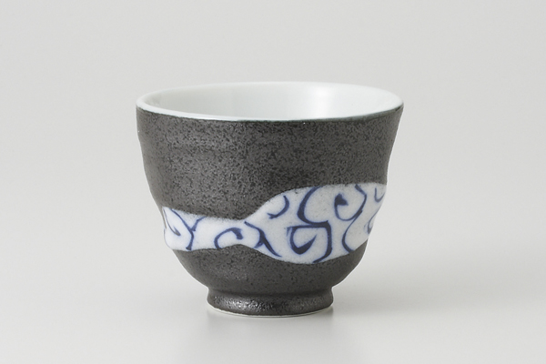 青渦紋 ゆったり湯呑