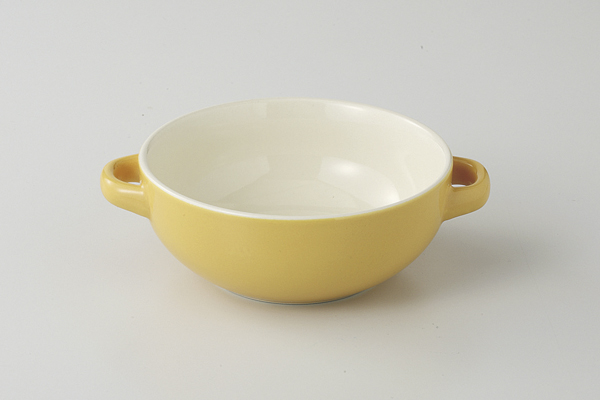 両手スープ イエロー
