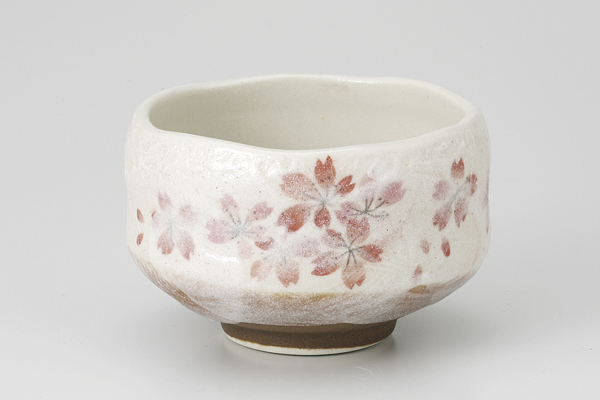 赤彩 ミニ抹茶碗