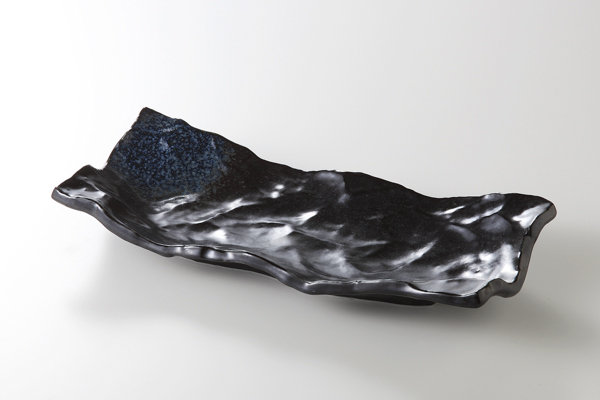 オーロラ 波オードブル皿