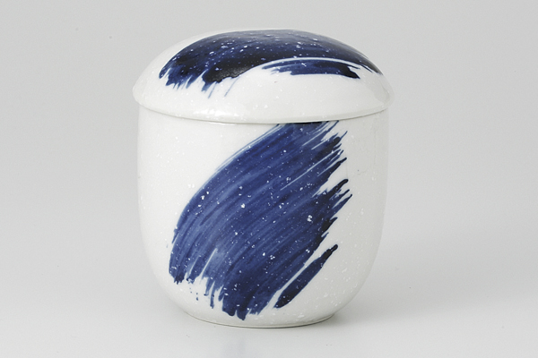 粉引ゴス刷毛 小むし碗