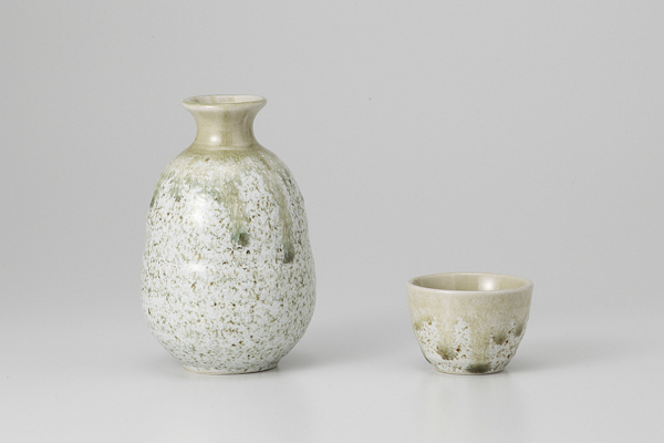 ガラス釉流し 徳利