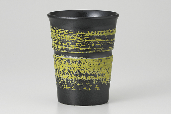 【廃番】緑刷毛 タンブラー