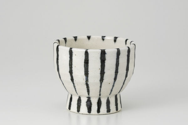 呉須十草 高台湯呑